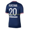 Original Fußballtrikot Paris Saint-Germain Layvin Kurzawa 20 Heimtrikot 2021-22 Für Herren